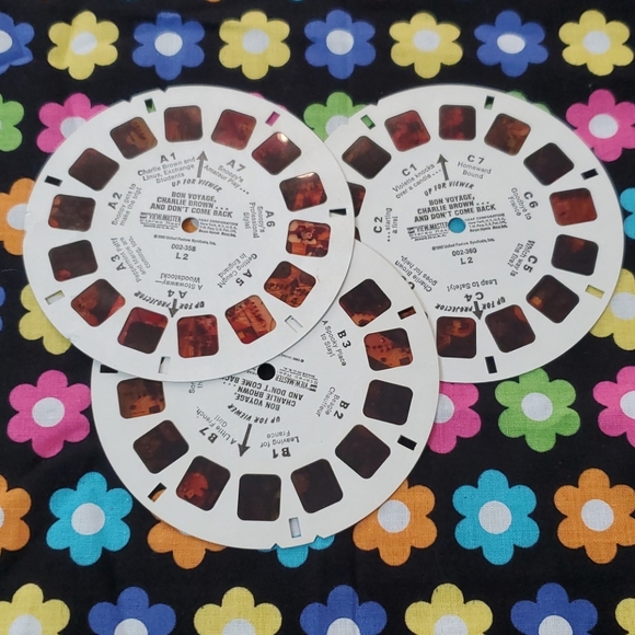 VTG View Master & Reels: Peanuts Disney Mickey Mouse Pooh Charlie Brown Snoopy - Picture 9 of 16